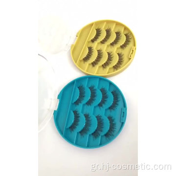Εργοστάσιο Άμεση Προμήθεια 4 ζευγάρια αφράτα Βλεφαρίδες σύνολα Χονδρική Φτηνές ψεύτικες βλεφαρίδες Μινκ Φυσικό Ψάχνετε 3D Mink Βλεφαρίδες